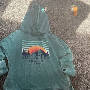 Sun Valley Kids Green Hoodie